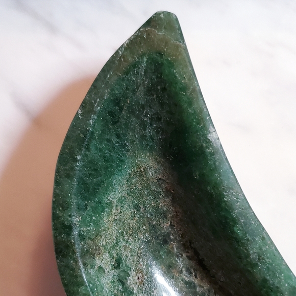 Crystal crescent moon dish - Picture 3 of 12